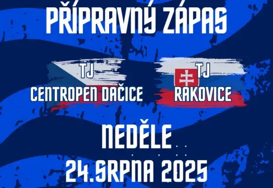 Přípravný zápas Áčka